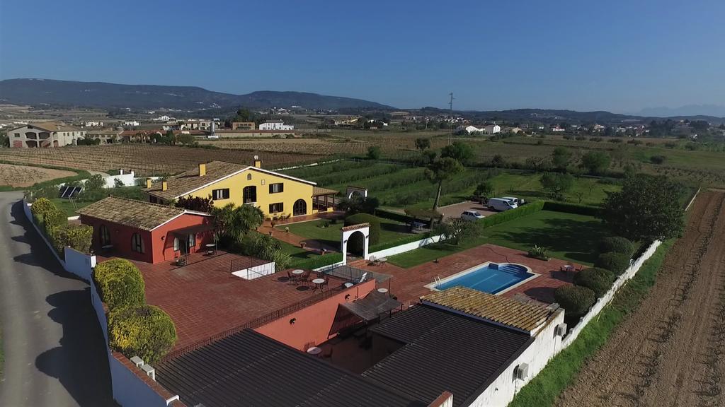 Hotel Rural Cal Ruget Vilobi Del Penedes Екстер'єр фото